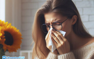 Alergia na wiosnę - katar alergiczny